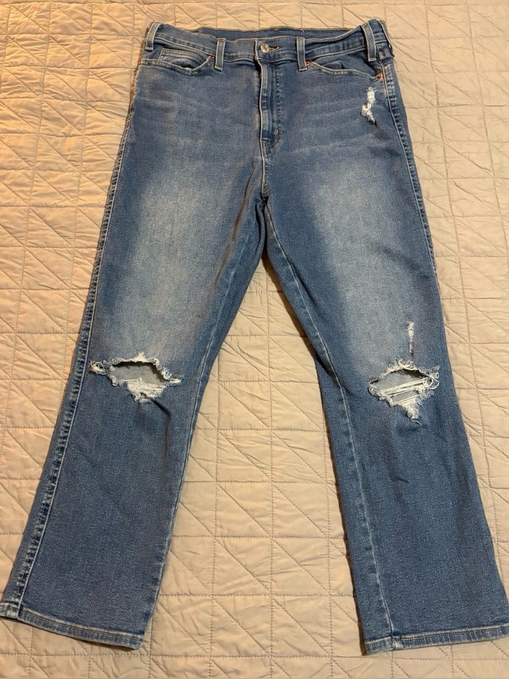 Women’s Levis High Rise Straight Leg Jeans